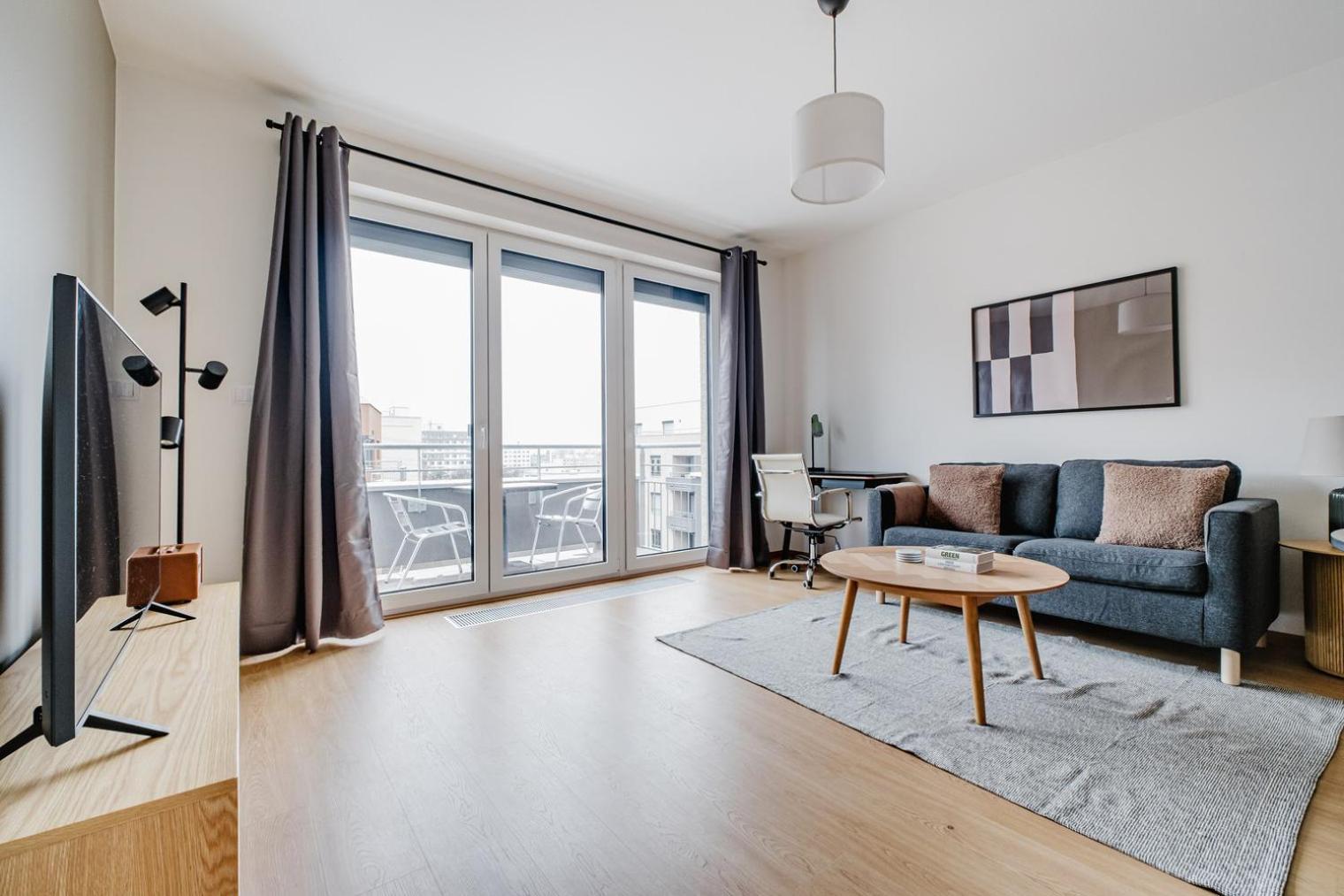 Apartment Blueground Chodov New Build Free Parking Prg-41 Prague